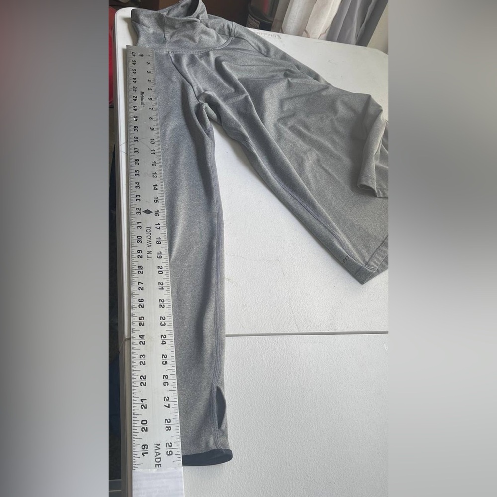 Nike Pro Running Jacket Womens Small Gray Dri Fit‎ Zippered Mock Neck Athleisure - Picture 6 of 9